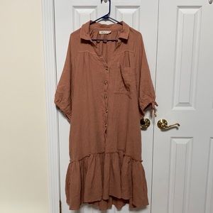 Red dress Millibon line never worn